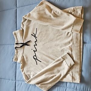 Victoria's secret "Pink" Grey sweatshirt size L